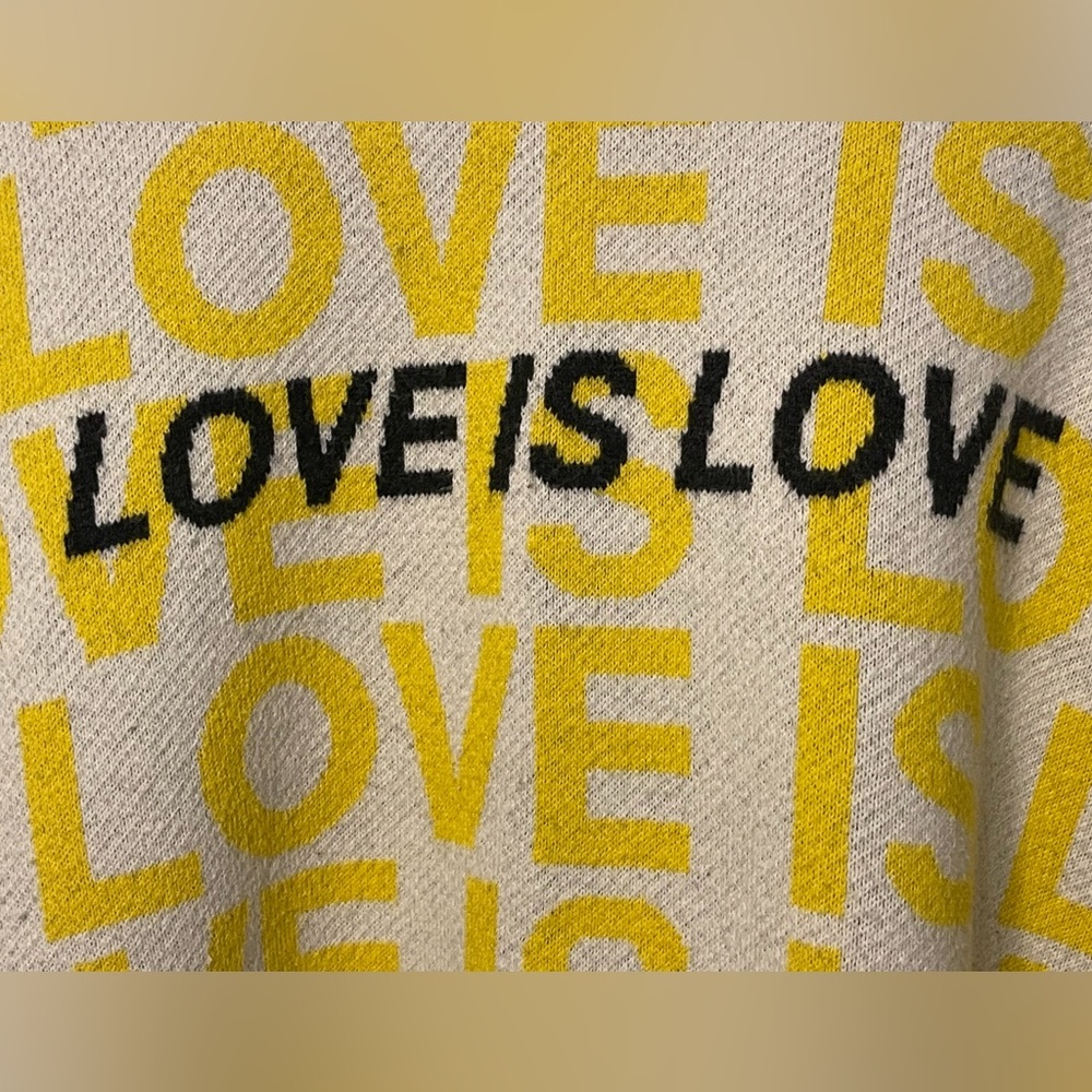Spiritual gangster|love is love|yellow|size medium